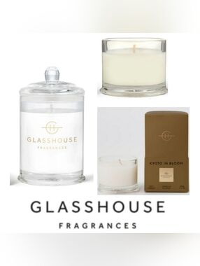 Glasshouse fragrances Candles Lot